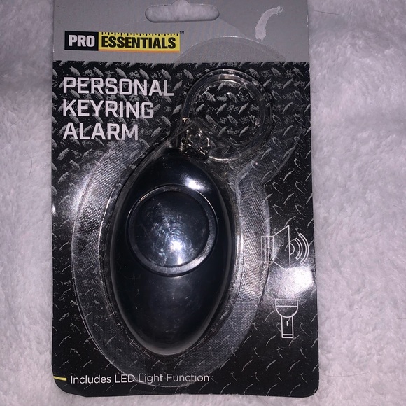 Room Essentials Accessories - Room Essentials Silver Personal Keyring Alarm